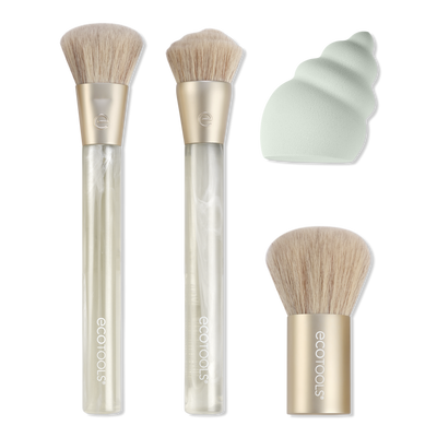 EcoTools Sea Gems Face Makeup Brush & Sponge Set