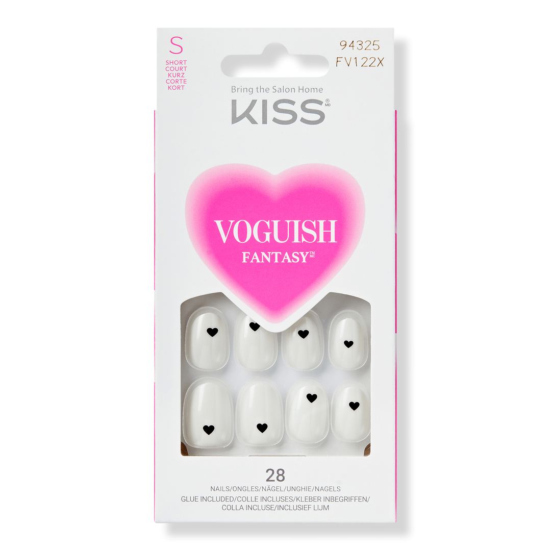 Kiss Voguish Fantasy It's Love Valentine's Day Press On Nails #1