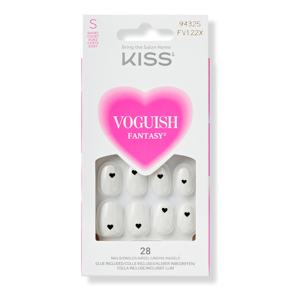 Kiss Voguish Fantasy It's Love Valentine's Day Press On Nails #1