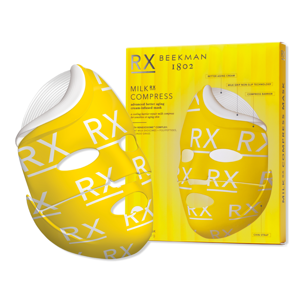 Beekman 1802 Milk Rx Compress Advanced Better Aging Sheet Mask