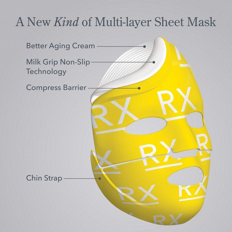 Beekman 1802 - Milk RX Compress Advanced Better Aging Sheet Mask