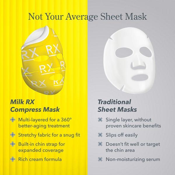 Beekman 1802 Milk RX Compress Advanced Better Aging Sheet Mask #6