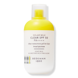 Beekman 1802 Solar Milk Clear SPF 50 Clear Sunscreen Gel
