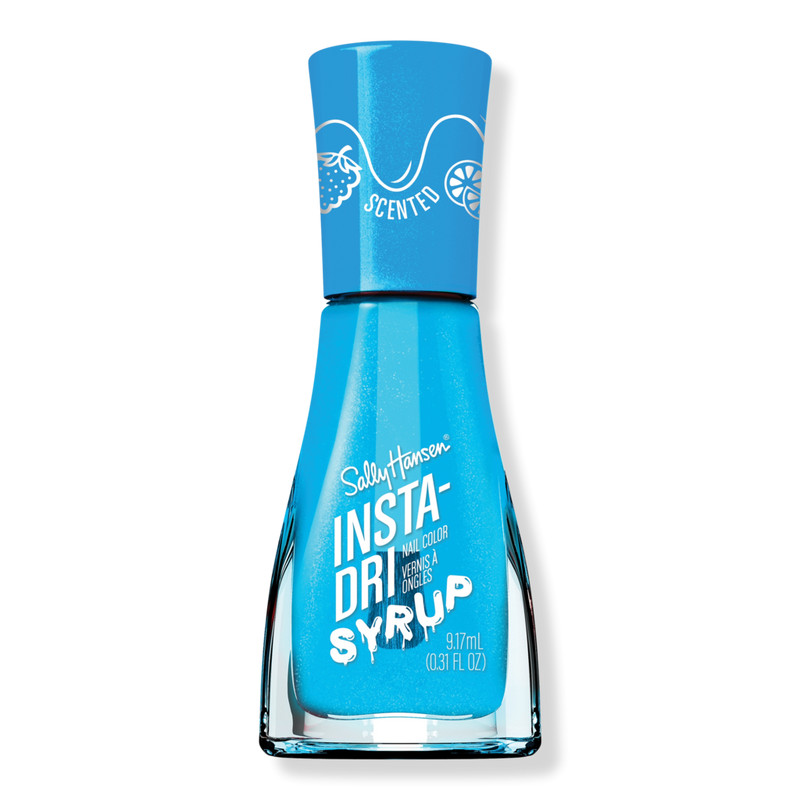SIRUP LP2枚セット♢FEEL GOOD+BLUE BLUR Sally Hansen - Too Much Drip Insta-Dri Syrup Nail Polish