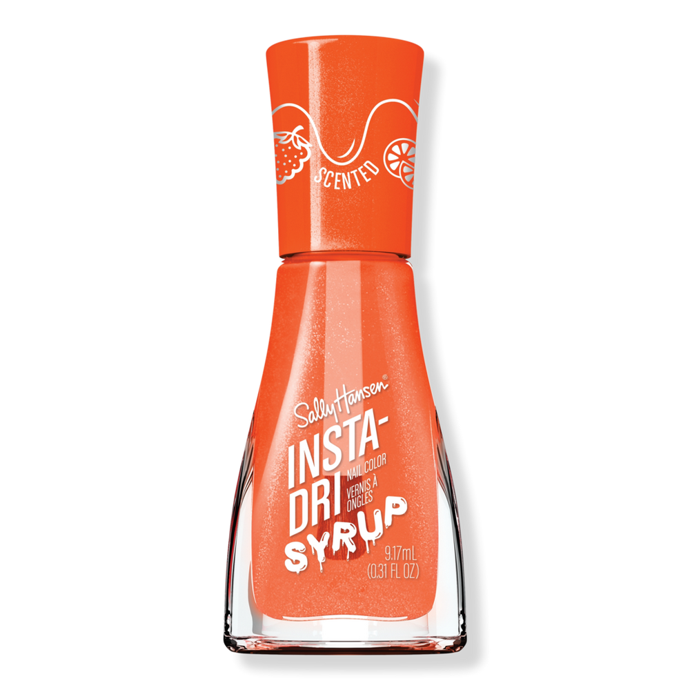Sally Hansen Insta-dri Syrup Nail Polish Collection - Oozing Orange