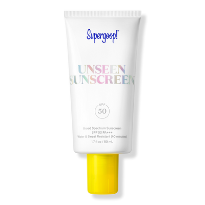 Supergoop! Unseen Sunscreen SPF 50 Invisible Sun Protection for Face