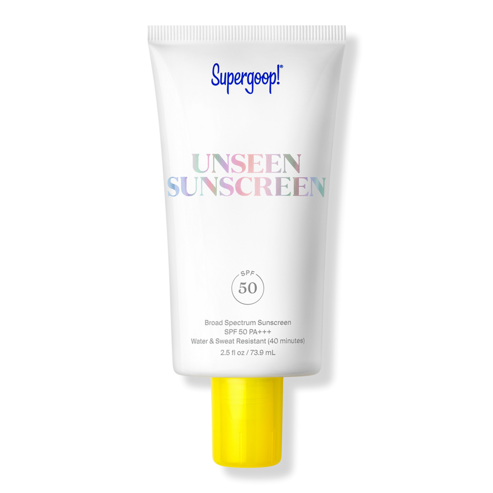 Supergoop! Unseen Sunscreen SPF 50 Invisible Sun Protection for Face