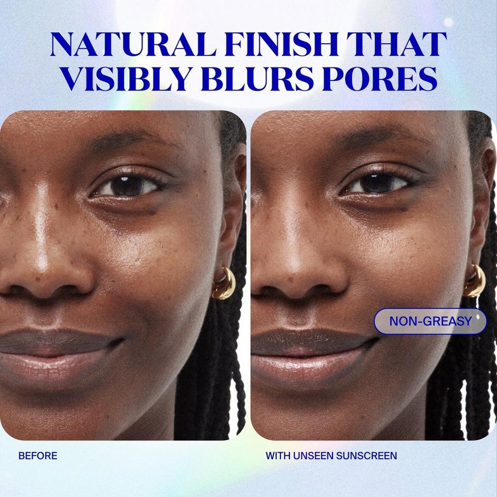 Unseen Sunscreen SPF 50 Invisible Sun Protection for Face