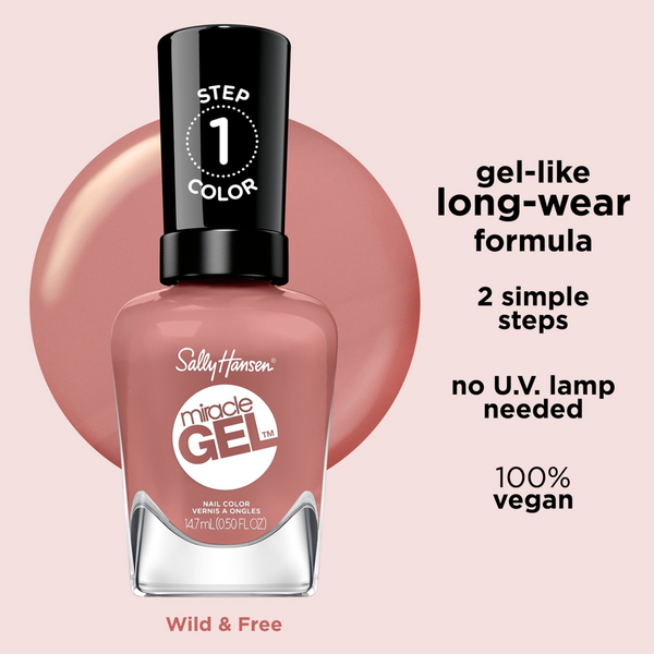 Sally Hansen Miracle Gel Wild at Heart Nail Polish Collection #4