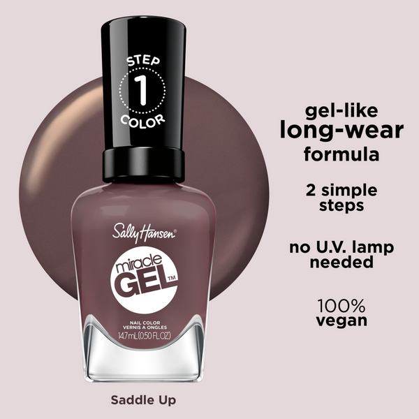 Sally Hansen Miracle Gel Wild at Heart Nail Polish Collection #4