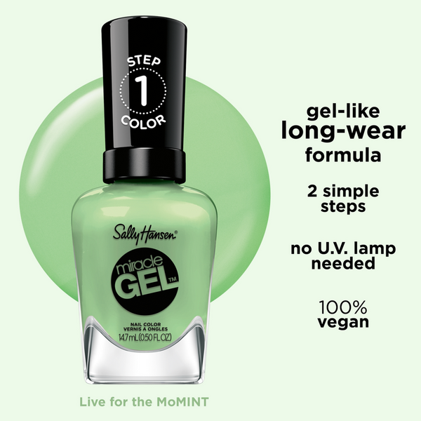 Sally Hansen Miracle Gel Wild at Heart Nail Polish Collection #4