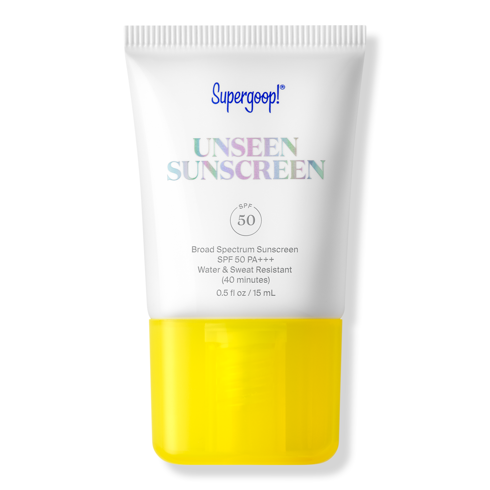 Supergoop! Mini Unseen Sunscreen SPF 50 Invisible Sun Protection for Face #1