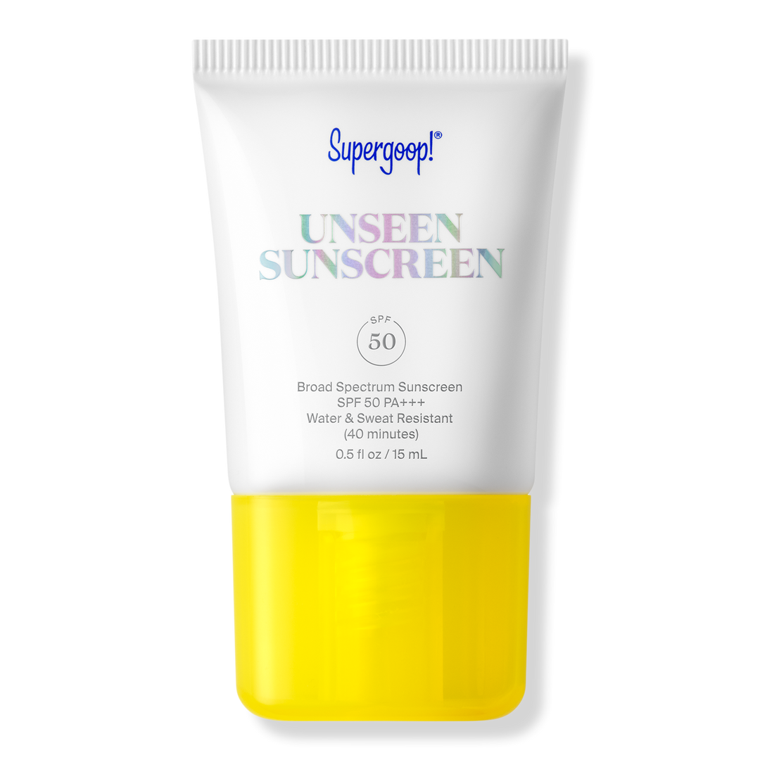 Supergoop! Mini Unseen Sunscreen SPF 50 Invisible Sun Protection for Face #1