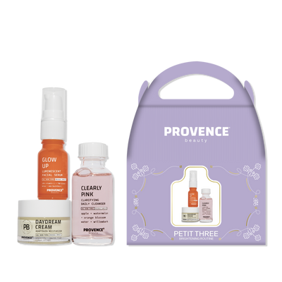 PROVENCE Beauty Petit Three Brightening Routine