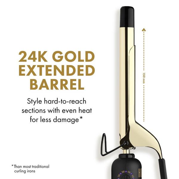 Hot Tools Pro Artist 24K Gold Collection Extended Barrel Curling Iron #3