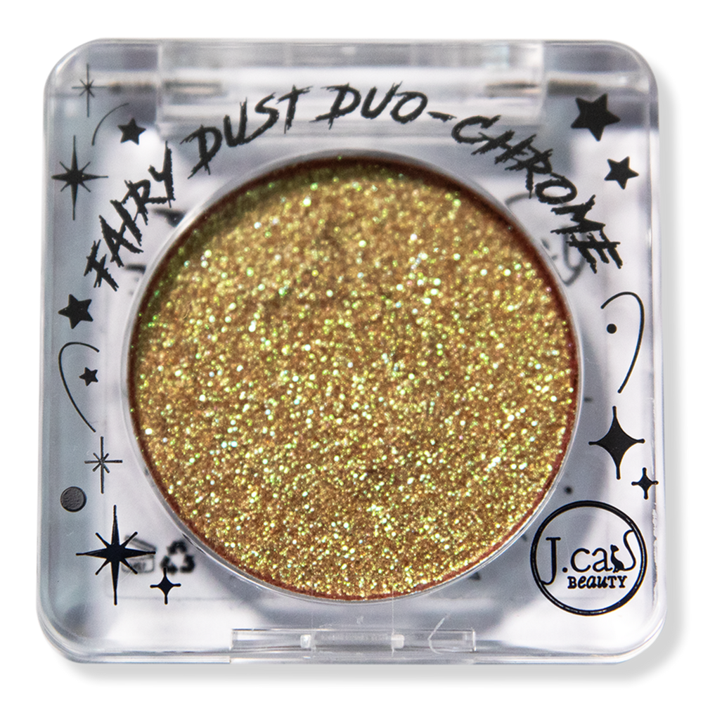 J.cat Beauty Fairydust Duo Chrome Eye Topper - Wizard Lizard