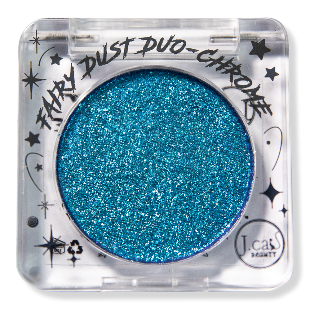 J.cat Beauty Fairydust Duo Chrome Eye Topper - Azul Flash