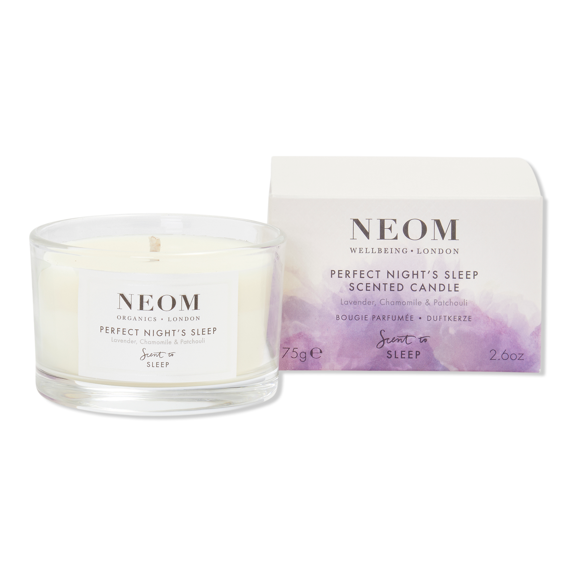 NEOM Wellbeing Perfect Night's Sleep Travel Candle #1