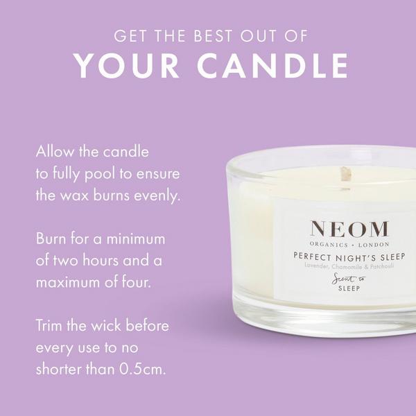 NEOM Wellbeing Perfect Night's Sleep Travel Candle #3