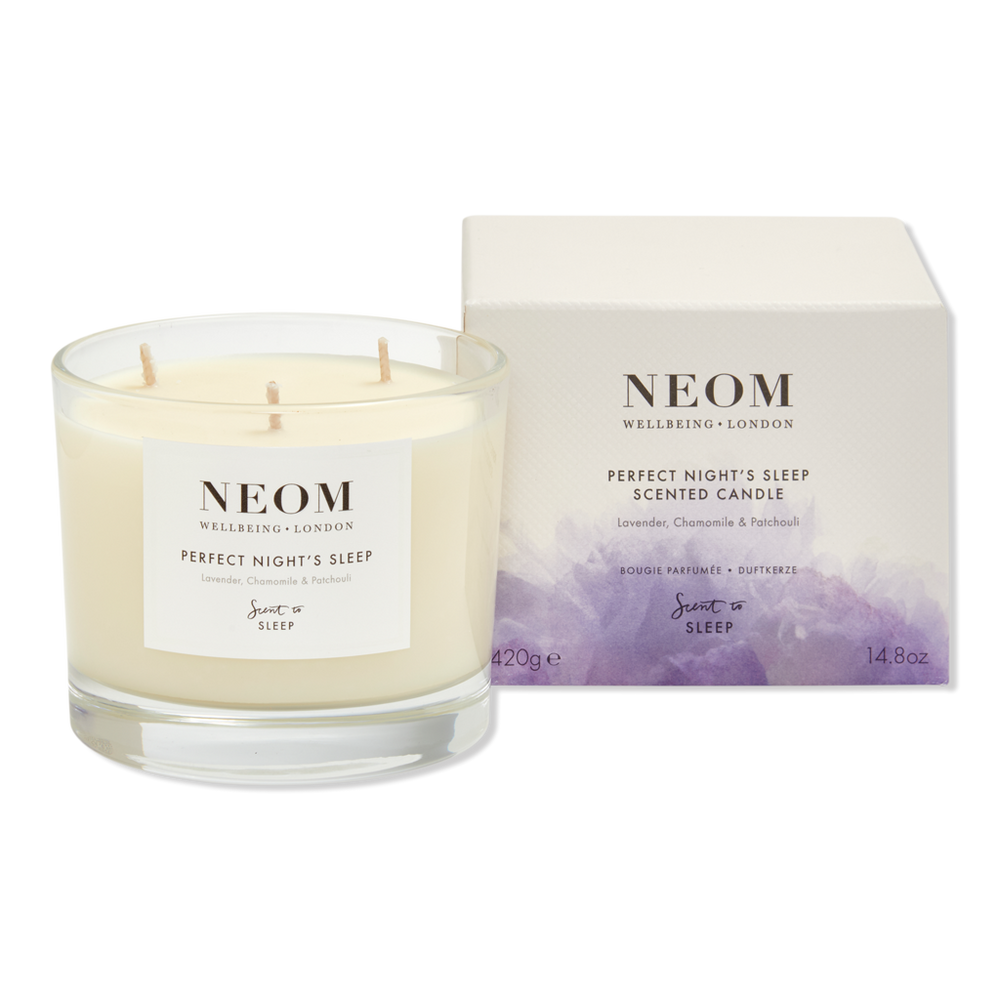 Neom Wellbeing Perfect Night's Sleep 3 Wick Candle In Multi