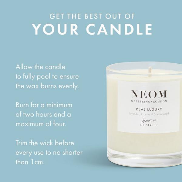 NEOM Wellbeing Real Luxury 1 Wick Candle #3