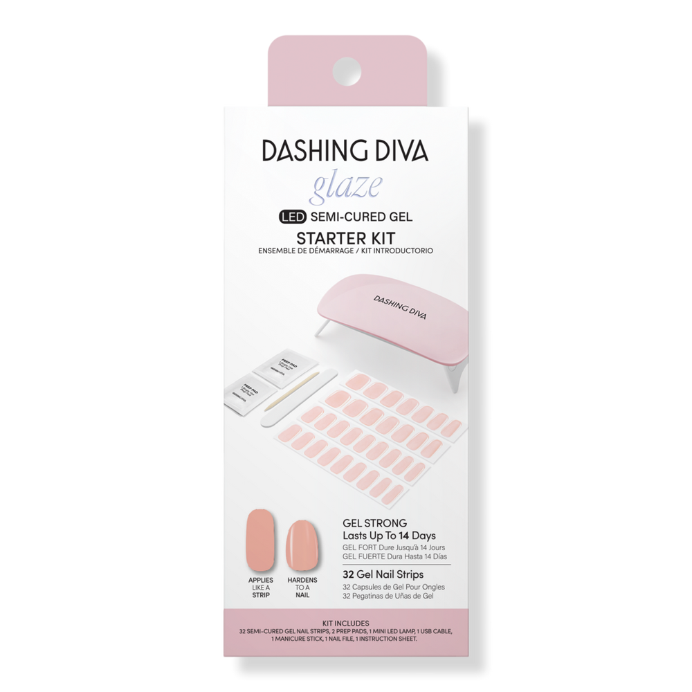 Dashing Diva Glaze Starter Kit - Pale Blush In Pink