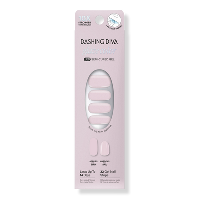 Dashing Diva Glaze Color Semi-Cured Gel Nail Strips