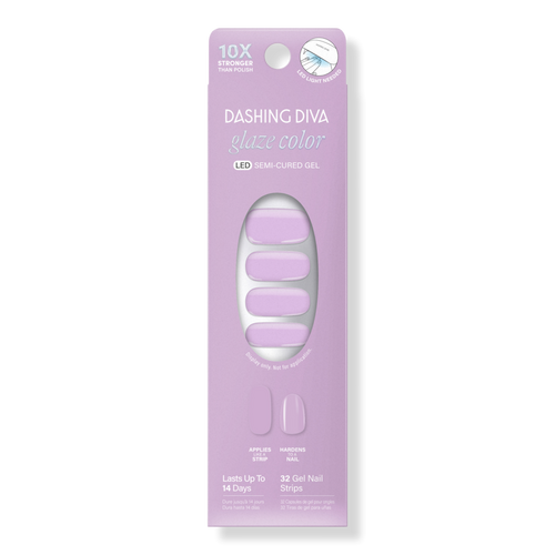 Glaze Color Semi-Cured Gel Nail Strips - Muse