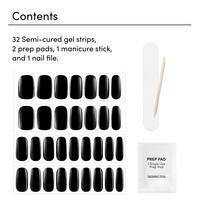 Dashing Diva Glaze Color Semi-Cured Gel Nail Strips #2