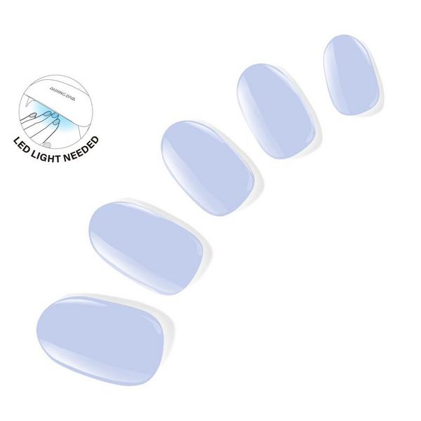 Dashing Diva Glaze Color Semi-Cured Gel Nail Strips #3