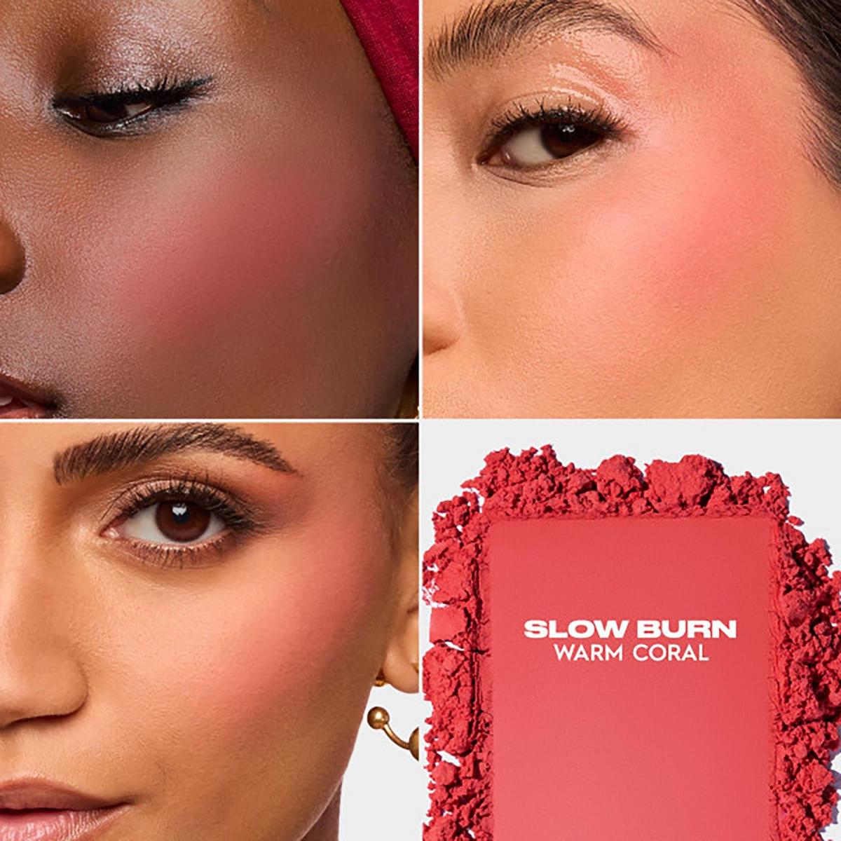 Face Bond Long-Lasting Blush Suede - Slow Burn