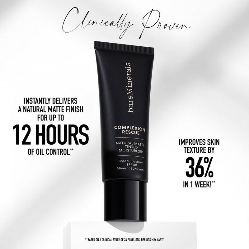 bareMinerals COMPLEXION RESCUE Natural Matte Tinted Moisturizer Mineral SPF 30 #5