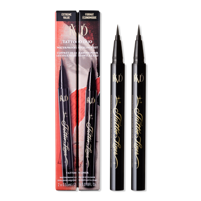 KVD Beauty Tattoo Liner Duo Waterproof Liquid Eyeliner Set