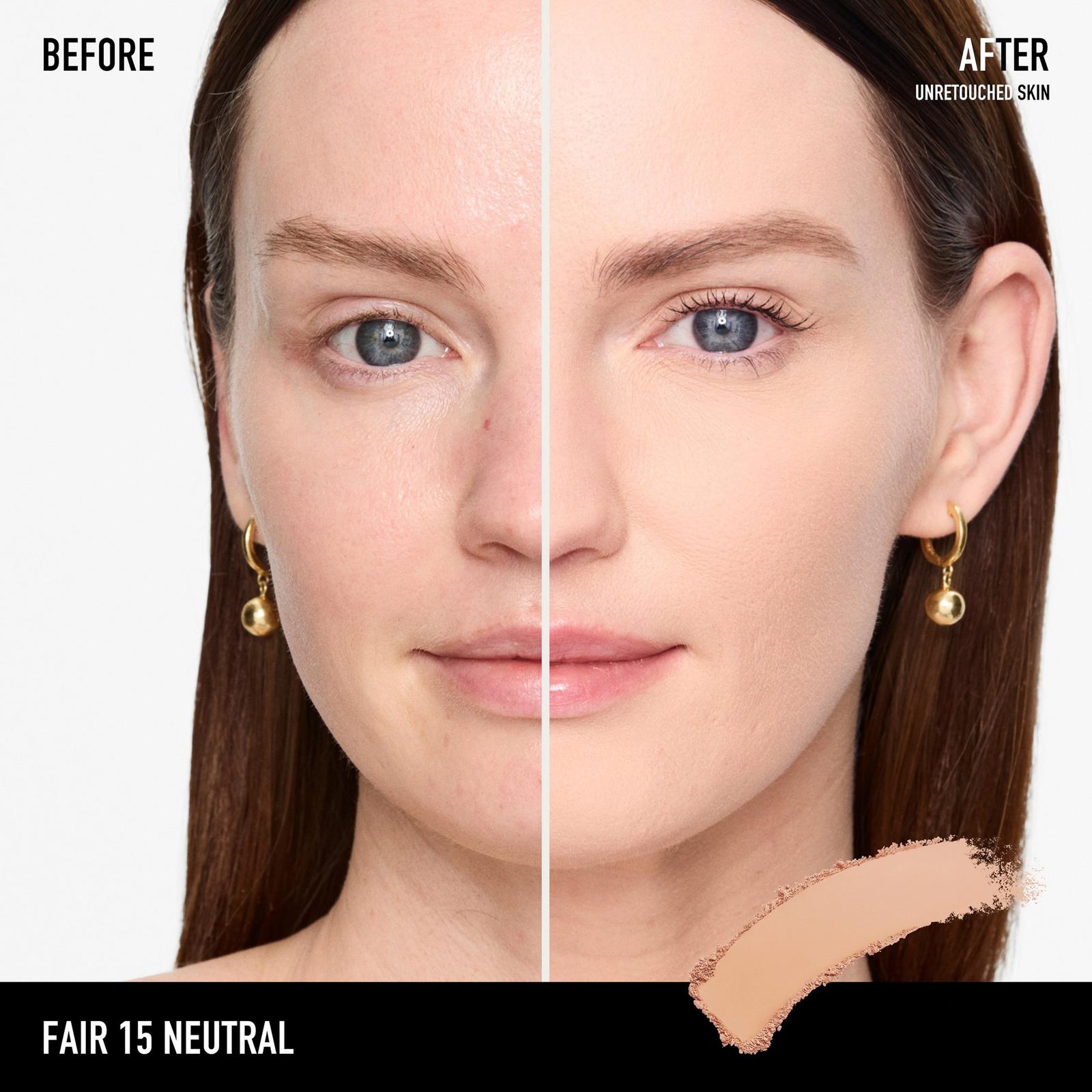 BAREPRO 24HR Skin Perfecting Talc-Free Matte Powder Foundation - Fair 15 Neutral