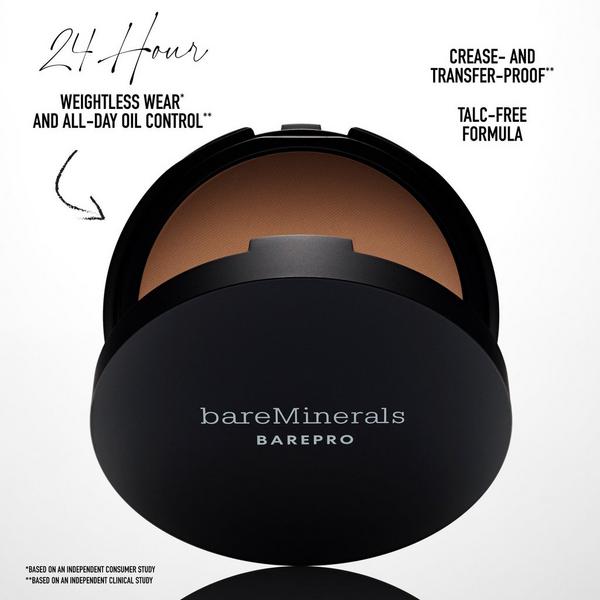 bareMinerals BAREPRO 24HR Skin Perfecting Talc-Free Matte Powder Foundation #7