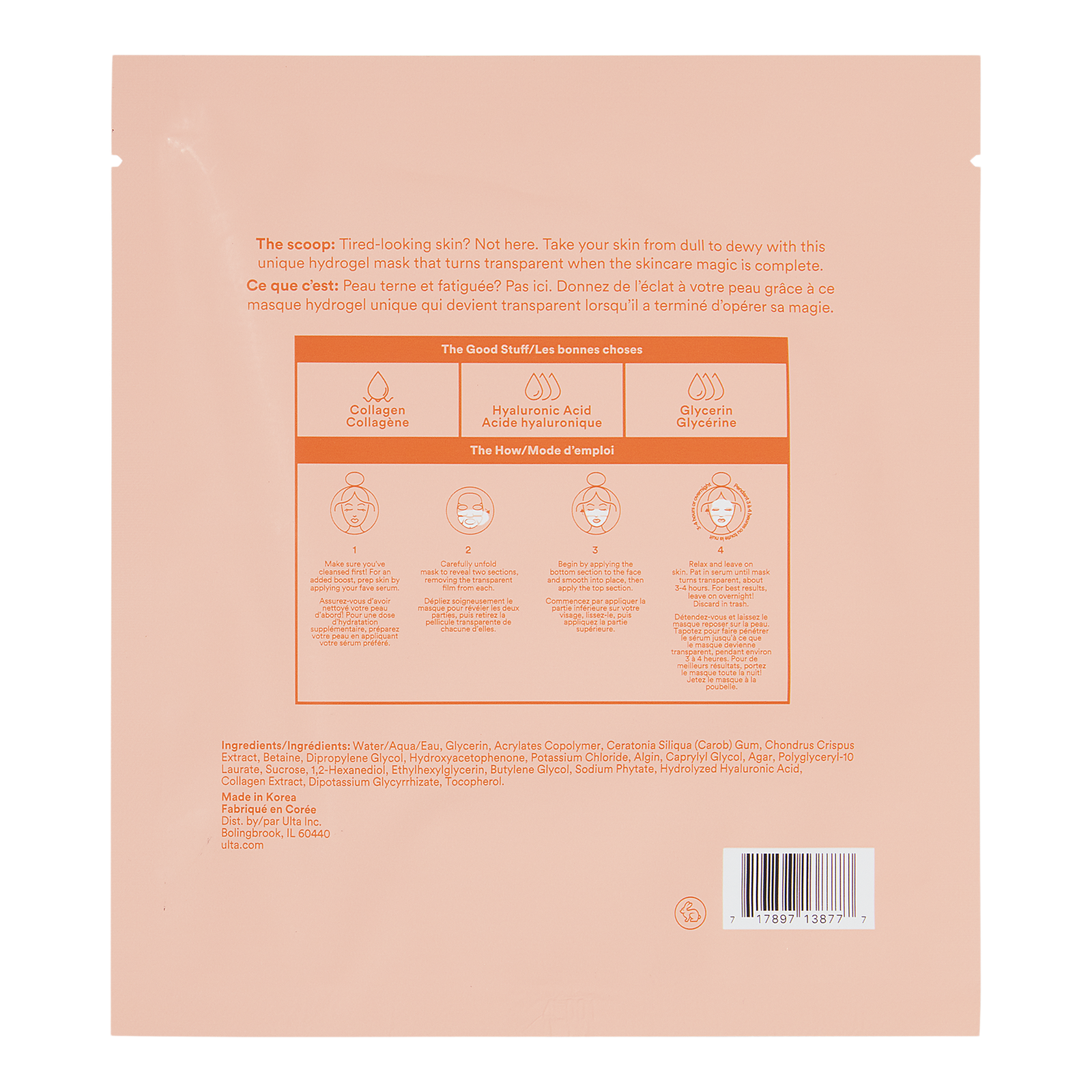 Glowgetter Deep Collagen Hydrogel Mask