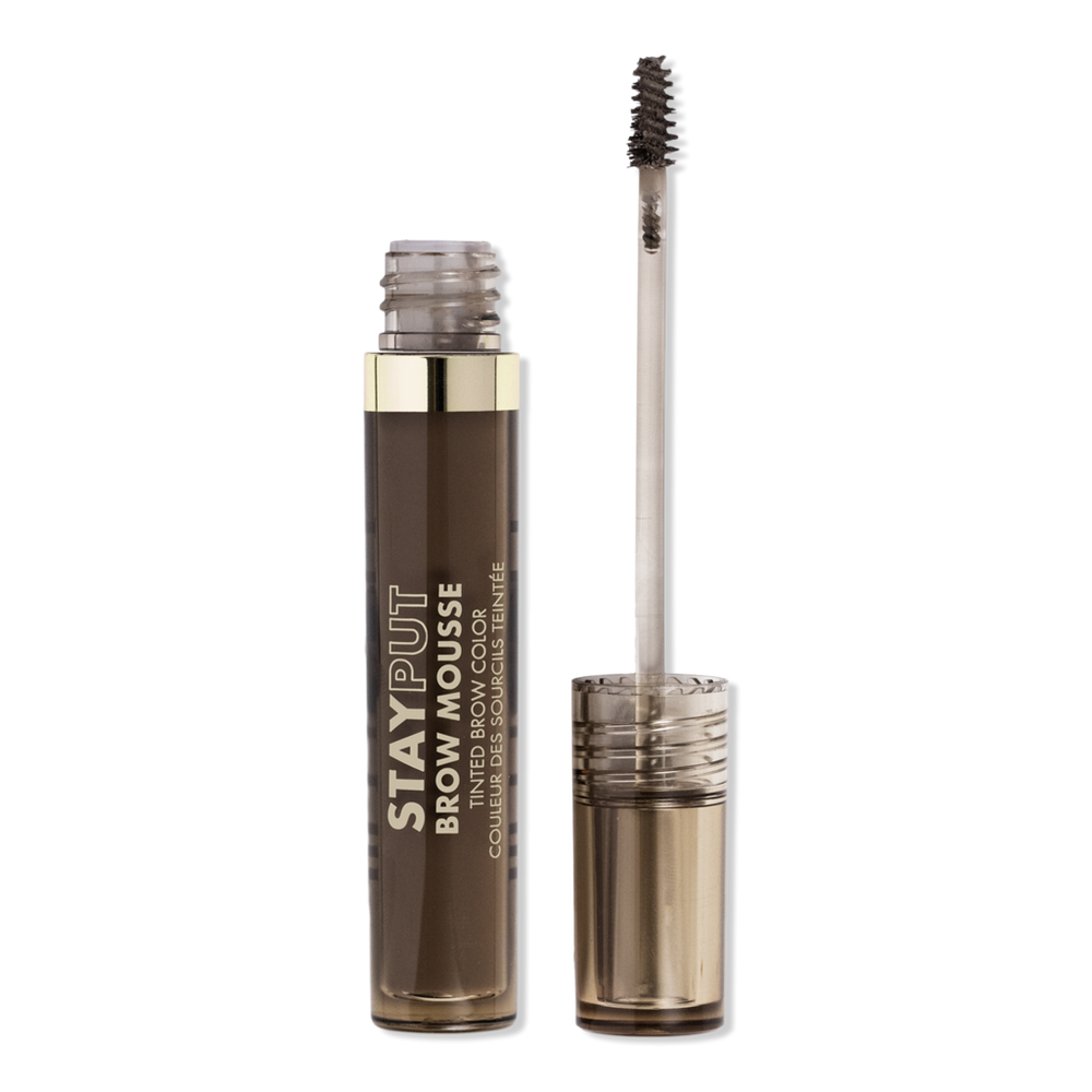 Milani Stay Put Tinted Brow Mousse - Dark Brown In Brown
