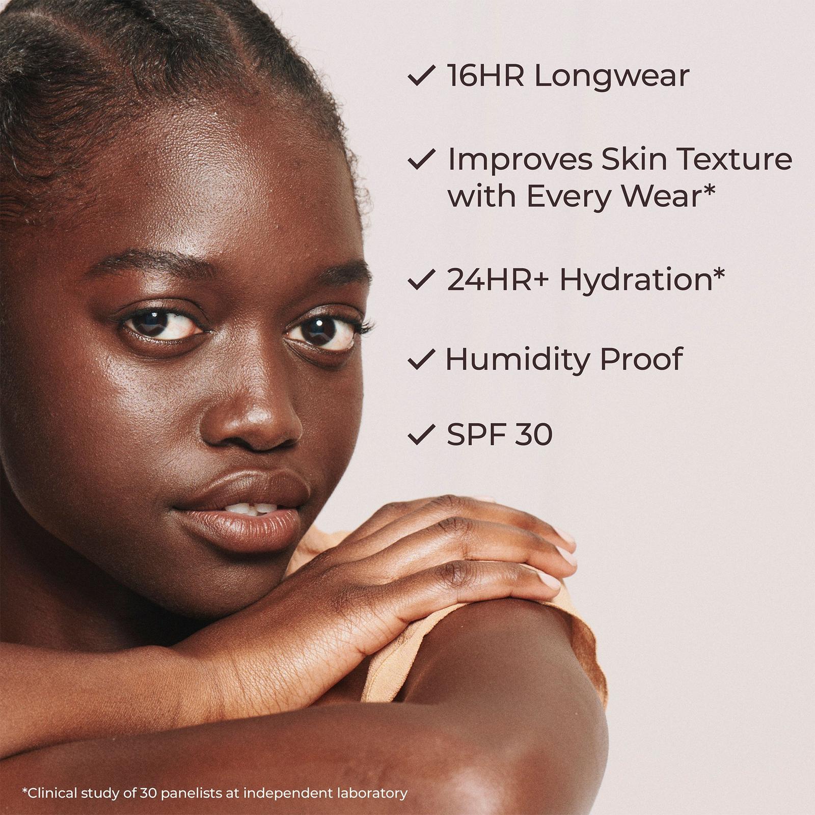Long-Wear Tinted Moisturizer Natural Dewy SPF 30 with Hyaluronic Acid - 3N Sand