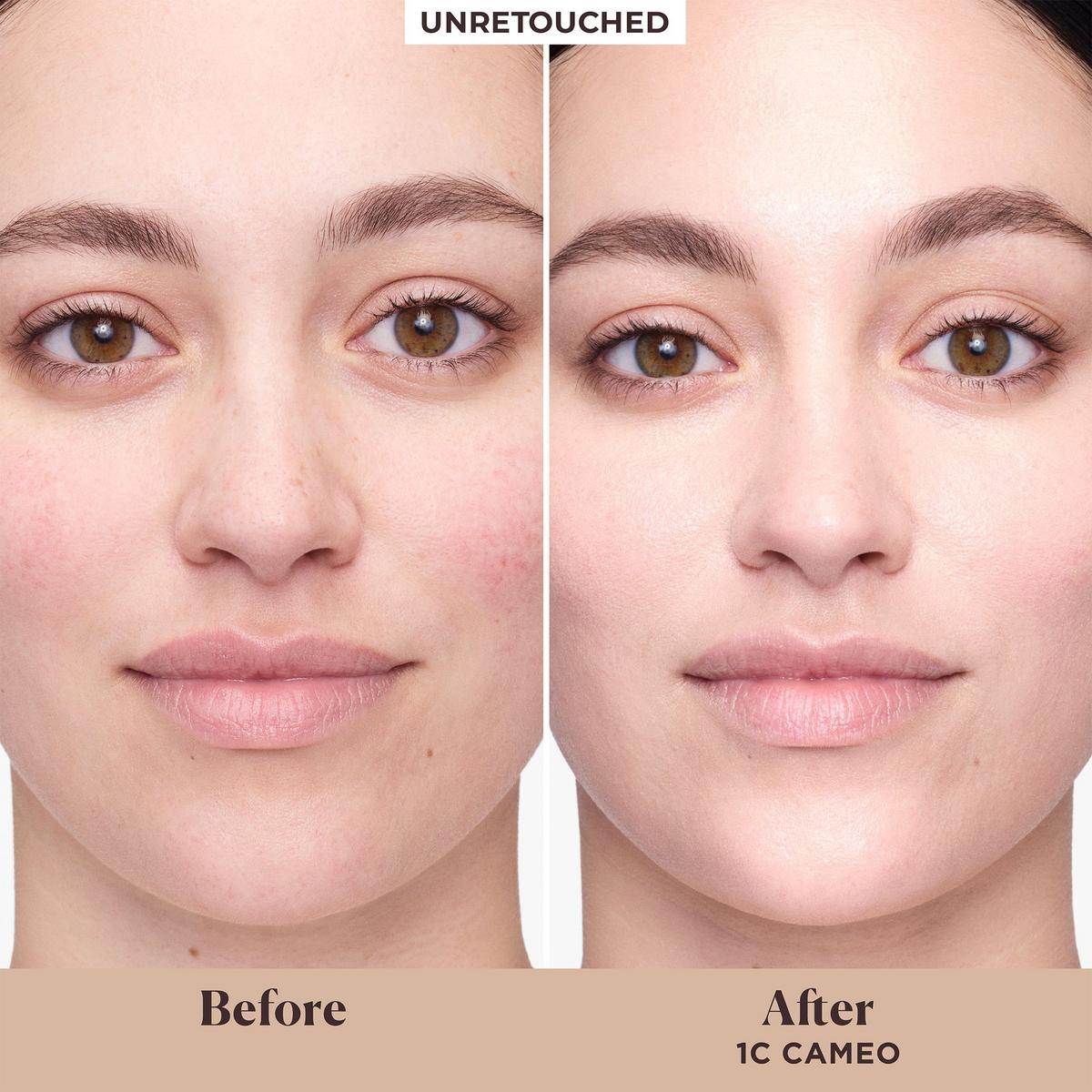 Long-Wear Tinted Moisturizer Natural Dewy SPF 30 with Hyaluronic Acid - 1C Cameo