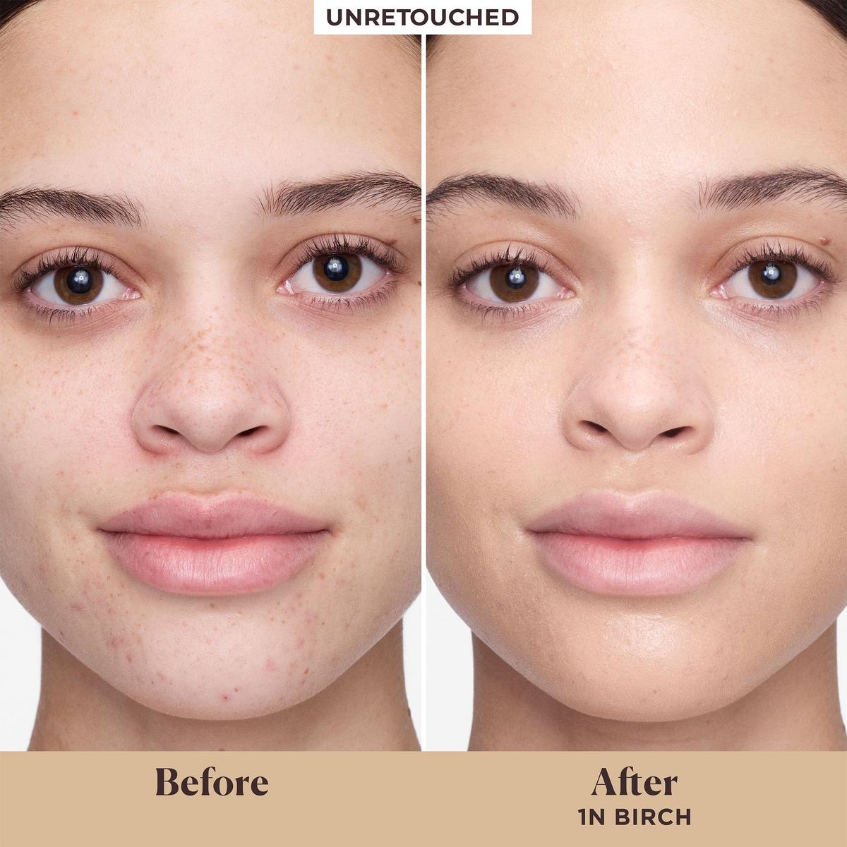Long-Wear Tinted Moisturizer Natural Dewy SPF 30 with Hyaluronic Acid - 1N Birch