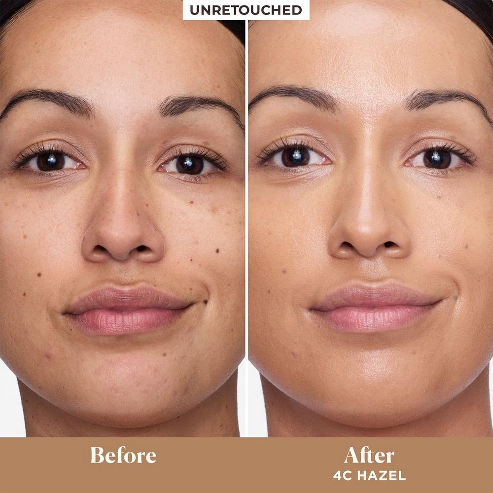 Long-Wear Tinted Moisturizer Natural Dewy SPF 30 with Hyaluronic Acid - 4C Hazel