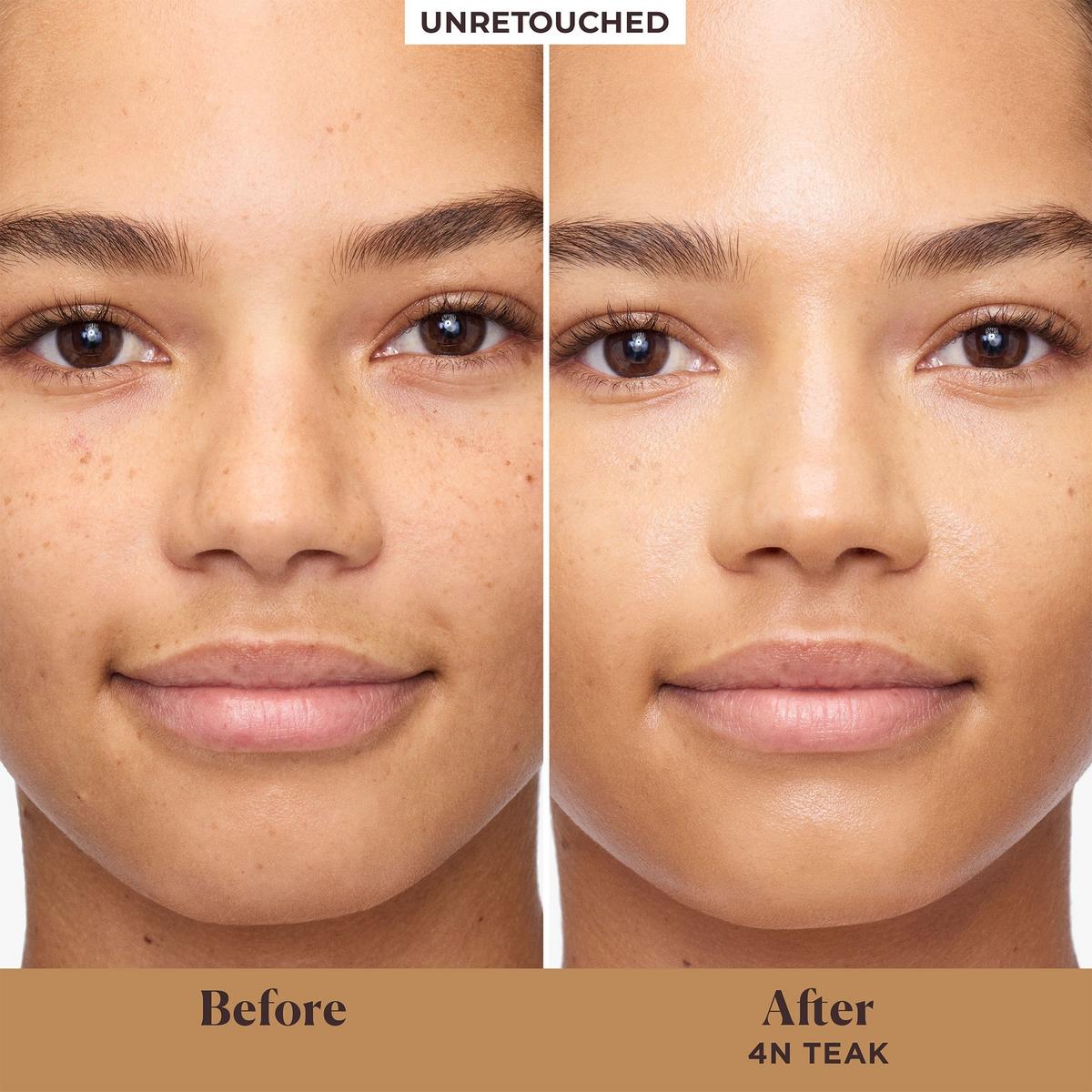 Long-Wear Tinted Moisturizer Natural Dewy SPF 30 with Hyaluronic Acid - 4N Teak