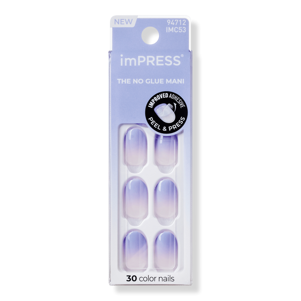 Kiss imPRESS Color Short Press-On Manicure Nails #1