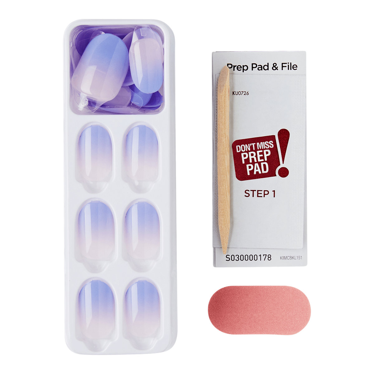 imPRESS Color Short Press-On Manicure Nails - Friendzone