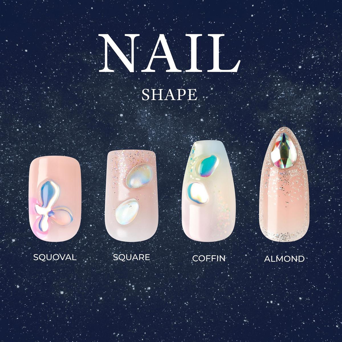 Gel Fantasy Allure Fashion Nails - Glide