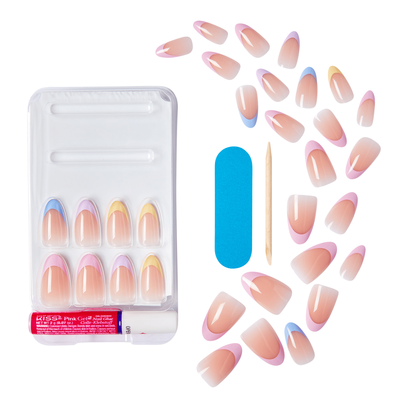 Voguish Fantasy Press-On Nails - Sugar Spin