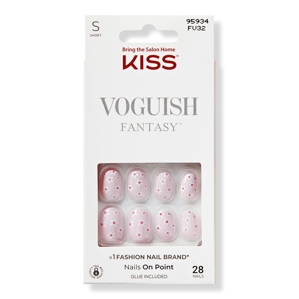 Kiss Voguish Fantasy Press-on Nails - Luminary In Yellow