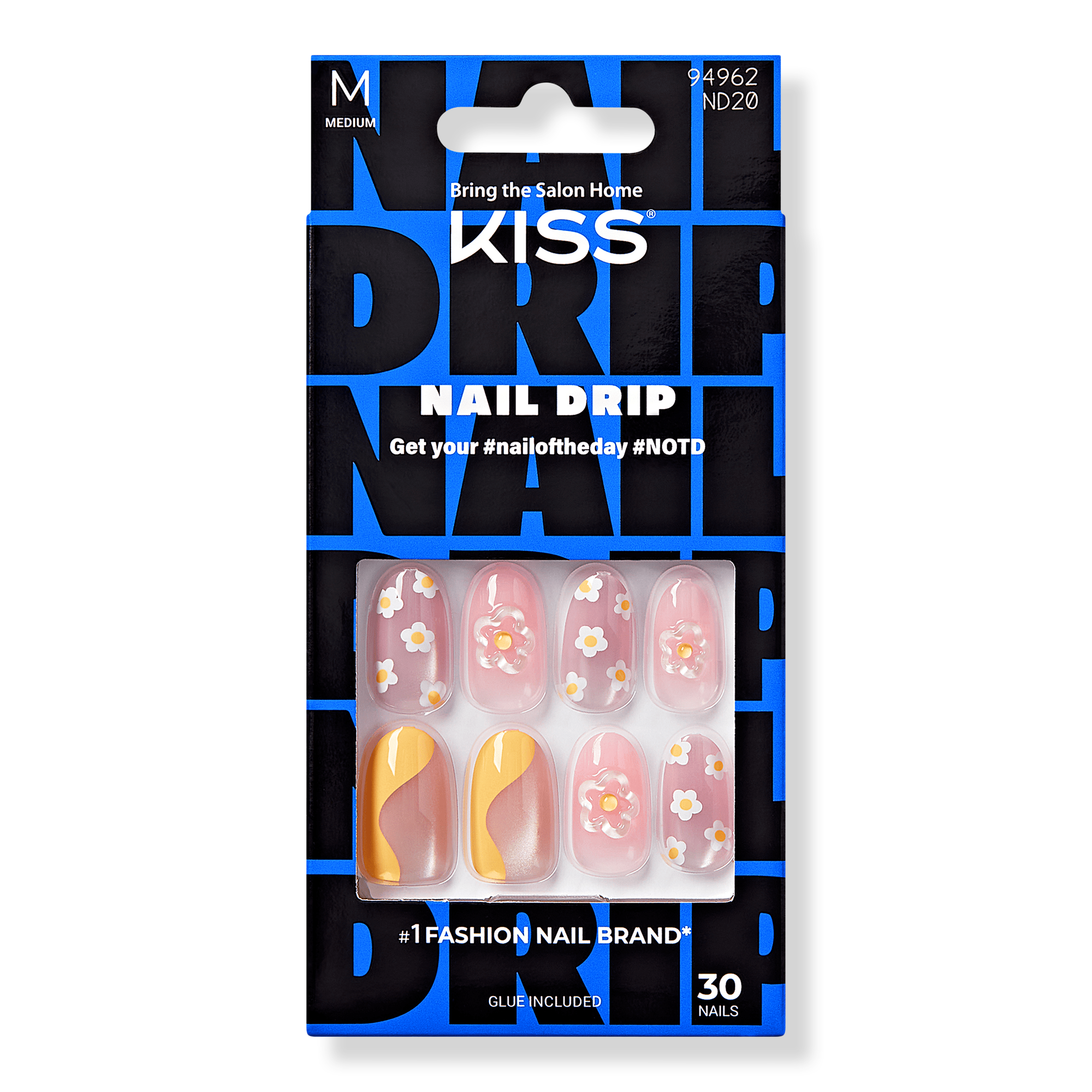 Kiss Nail Drip Glue-On Fake Nails #1