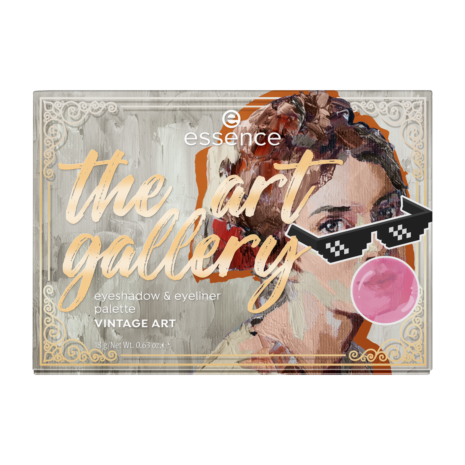 The Art Gallery Vintage Art Eyeshadow & Eyeliner Palette