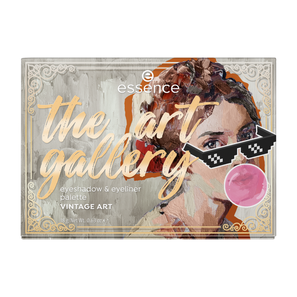 Essence The Art Gallery Vintage Art Eyeshadow & Eyeliner Palette #3